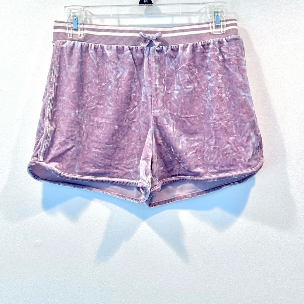 The Children's Place Lavender Purple Crinkle Velvet Shorts, Size XXL
